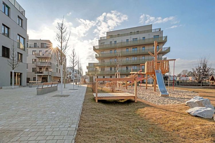 ARE stellt Wohnprojekt "Hirschfeld" in Floridsdorf fertig - Wohnbau in ...