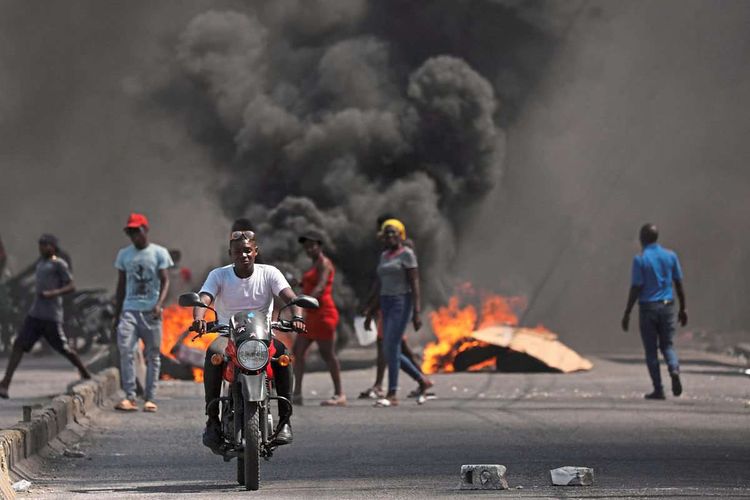 Die Gewalt in Haiti ist am Wochenende wieder eskaliert.