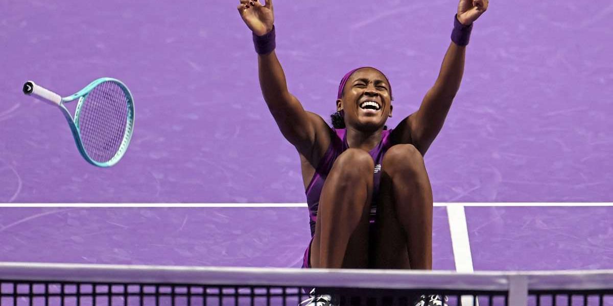 Young US star Coco Gauff wins the WTA finals for the first time – tennis