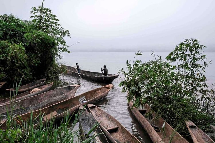 Am Fluss in Bangui. (Symbolfoto)