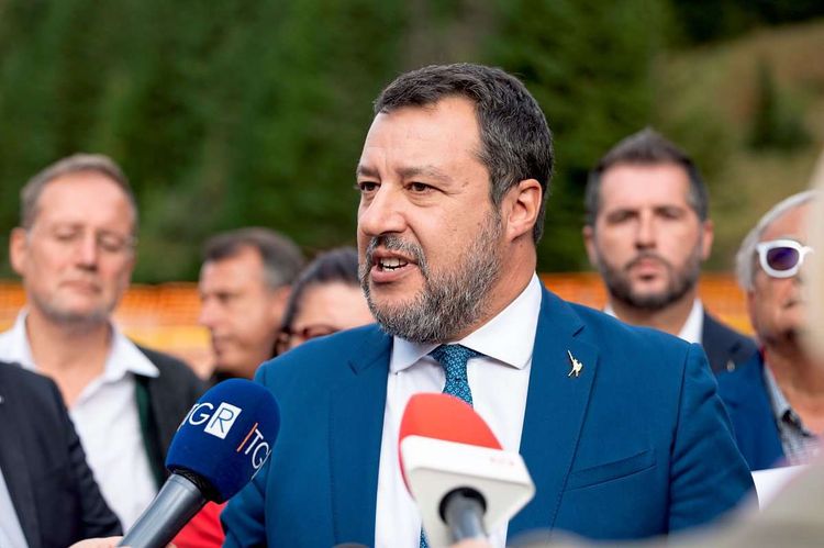 Italiens Vizepremier Matteo Salvini.