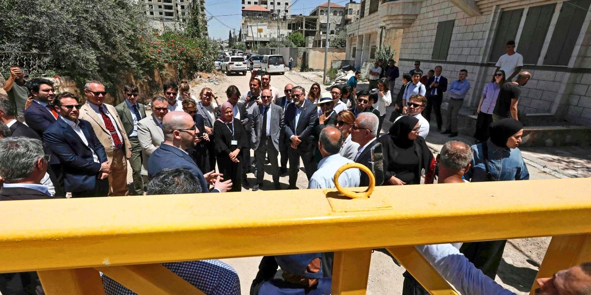 Schüsse israelischer Soldaten auf Diplomaten in Jenin: "Es klang sehr, sehr nah"