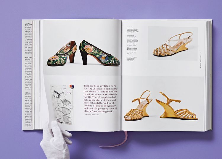 Der opulente Bildband stellt Höhepunkte aus der 5000 Paar Schuhe-Sammlung vor.