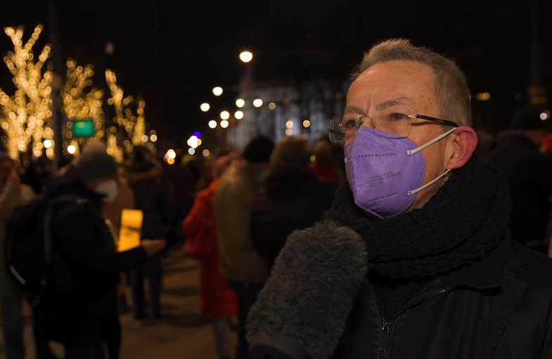 Sea of ​​lights in Vienna: “A sign of togetherness” – video