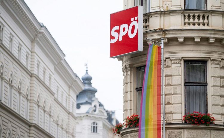 SPÖ Parteizentrale Ecke Löwelstraße/Teinfaltstraße