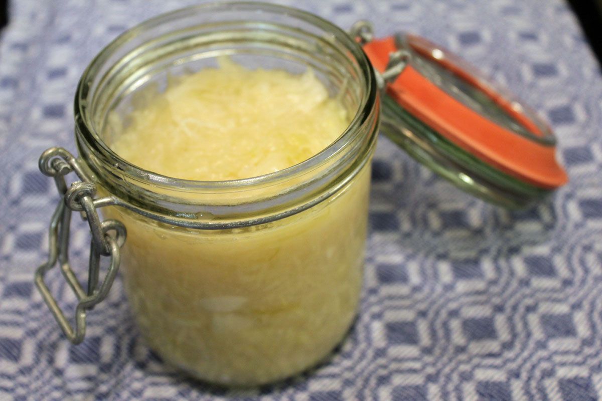 Weihnachtsmenü, Teil 1: Selbstgemachtes Sauerkraut - Weihnachten ...