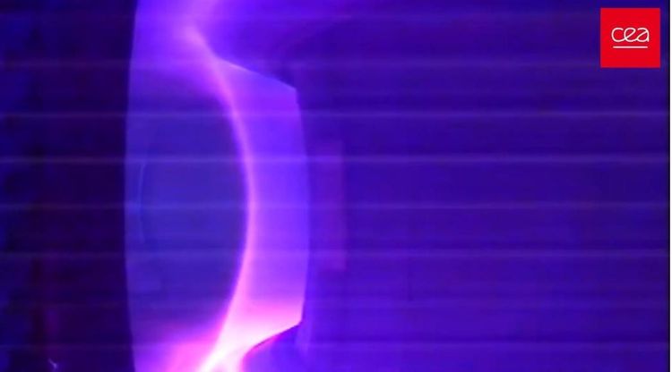 Plasma im Fusionsreaktor
