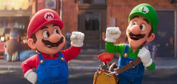 Das Bild zeigt die Videospielcharaktere Super Mario und Luigi