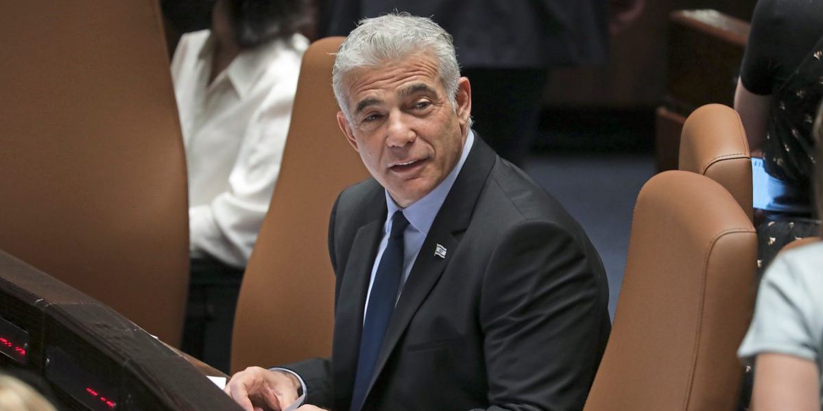 Lapid übernahm bis zur geplanten Wahl Premiersamt in Israel