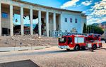 Teil des Gerichtsgebäudes im Südtiroler Bozen eingestürzt