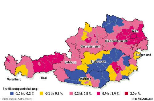 Bevölkerung wächst in rasantem Tempo - Österreich - derStandard.at ...