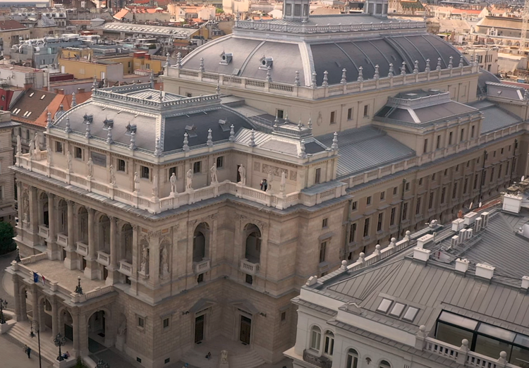An der Budapester Staatsoper wird gestreikt.