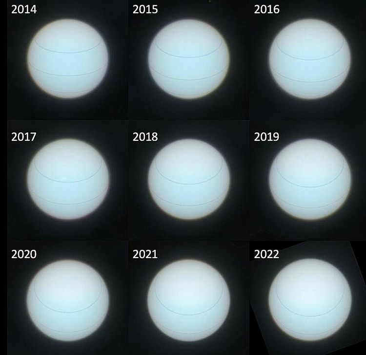 Uranus, Hubble