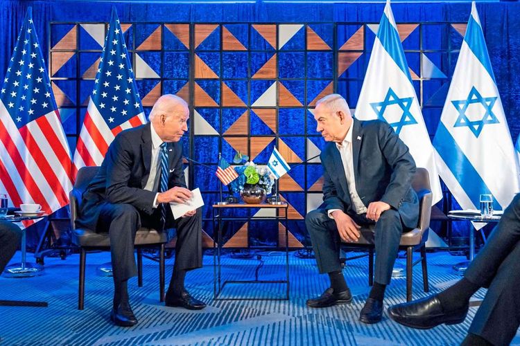 US-Präsident Joe Biden (links) und Israels Ministerpräsident Benjamin Netanjahu
