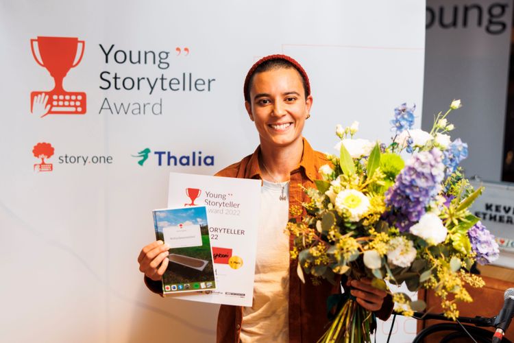 Panti M. Baghbani gewinnt den Young Storyteller Award 2022 Literatur