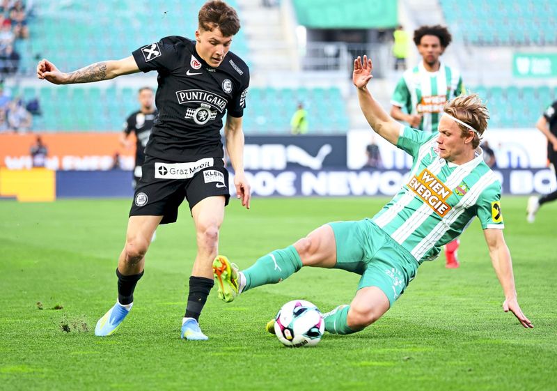 Bundesliga live: Rapid gegen Sturm im Duell um die Tabellenspitze – 0:2