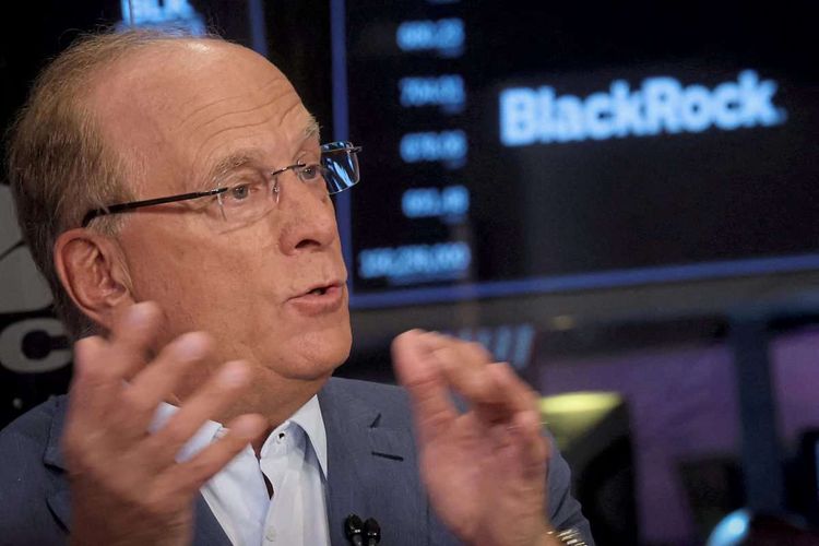 Larry Fink, Chef des weltgrößten Asset-Managers Black Rock, in einem Interview