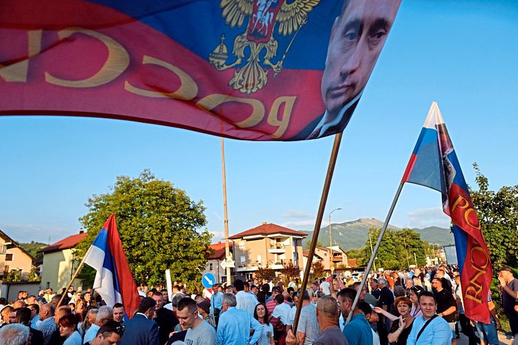 Demonstration in Republika Srpska 