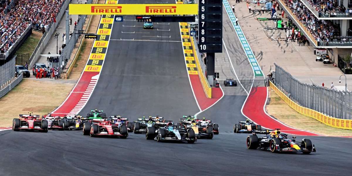 Verstappen celebrates start-to-finish victory in the Austin Sprint – Norris gives up points – Formula 1