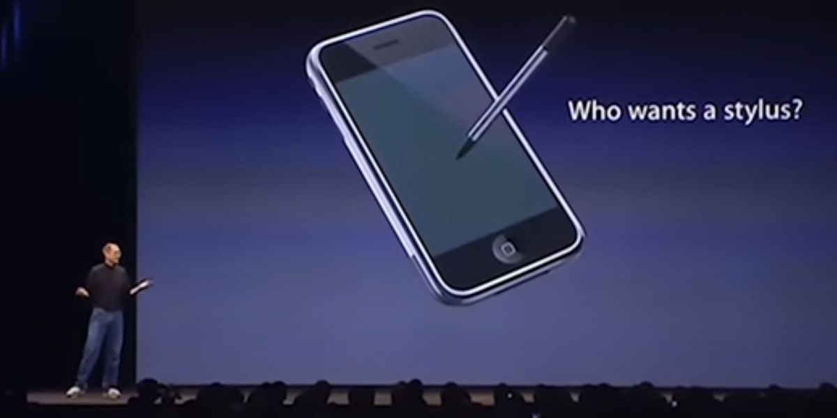 Steve Jobs dreht sich im Grab um: Apple forscht an Stiftsteuerung für das iPhone