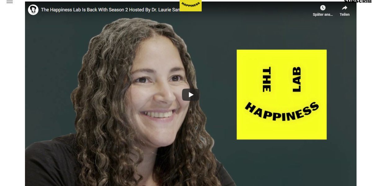 Podcast "The Happiness Lab" Glücklichsein will gelernt sein