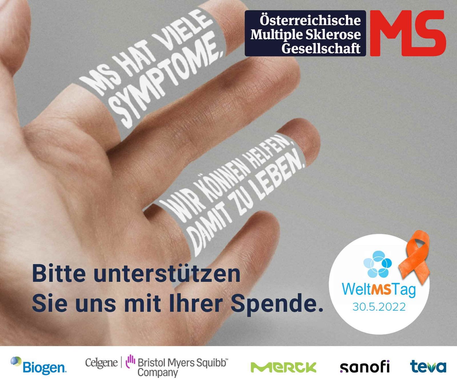 "MS hat viele Symptome" Division 4 entwickelte Kampagne zum Welt