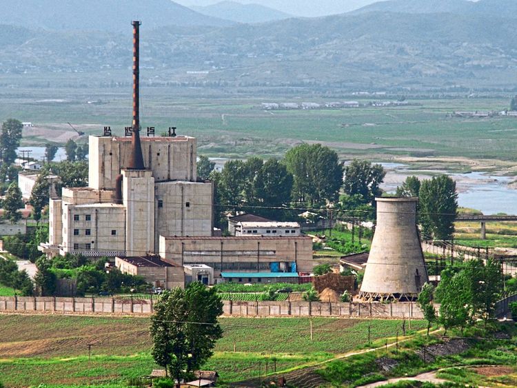 Nuklearkomplex Yongbyon in Nordkorea