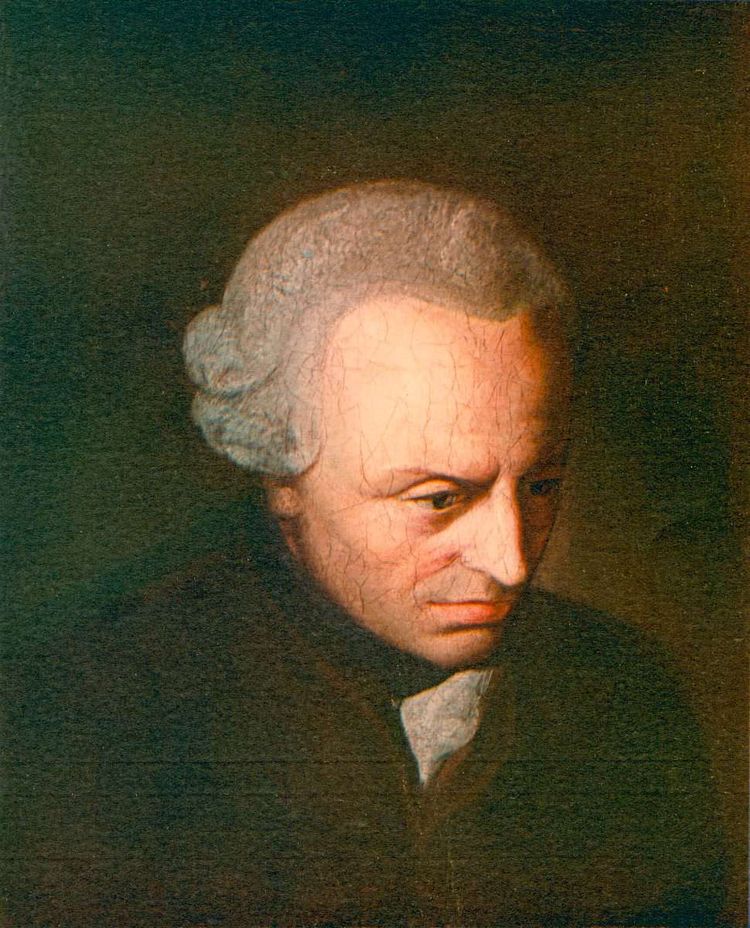 Immanuel Kant im Jahr 1790.