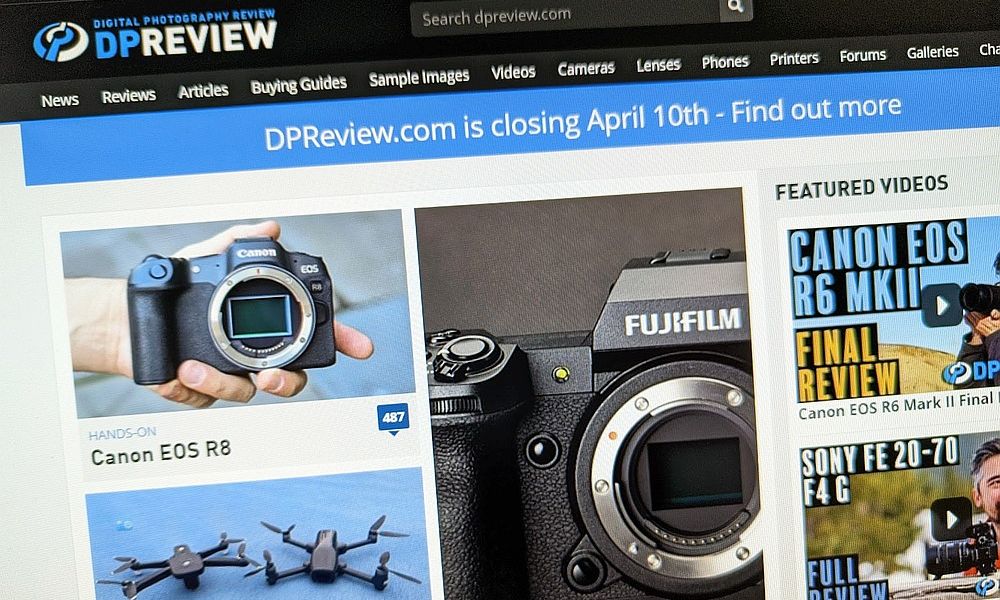 Nach 25 Jahren: Amazon schließt bekanntes Kameratestportal "DPReview"