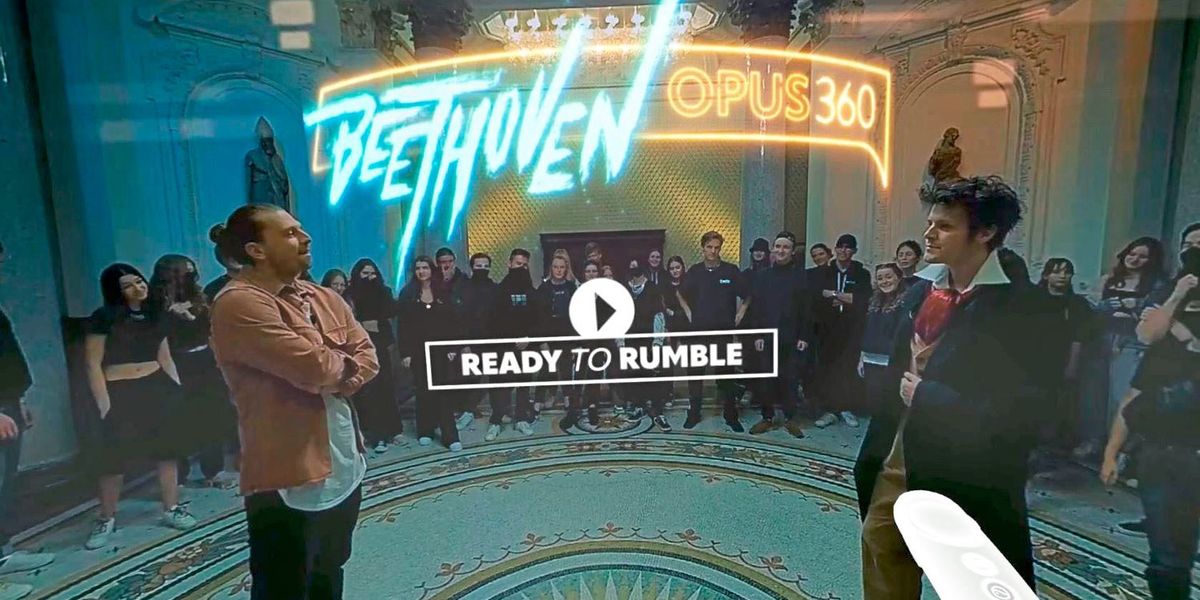 Rap match with Beethoven and VR glasses at the Vienna House of Music ...