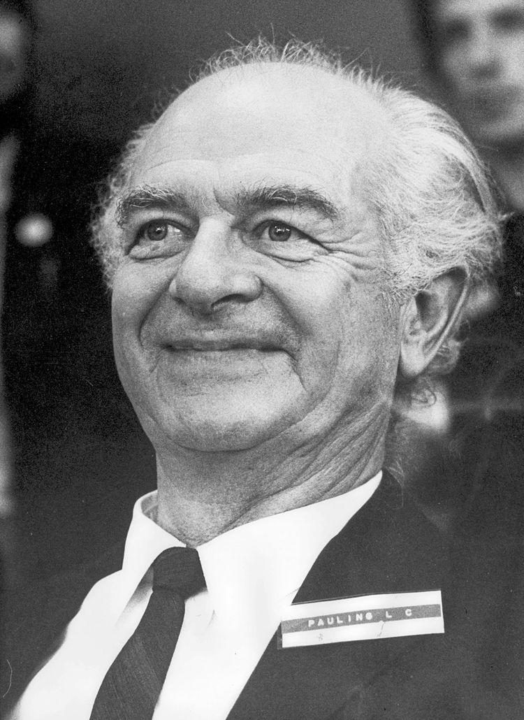 Chemie- und Friedensnobelpreisträger Linus Pauling