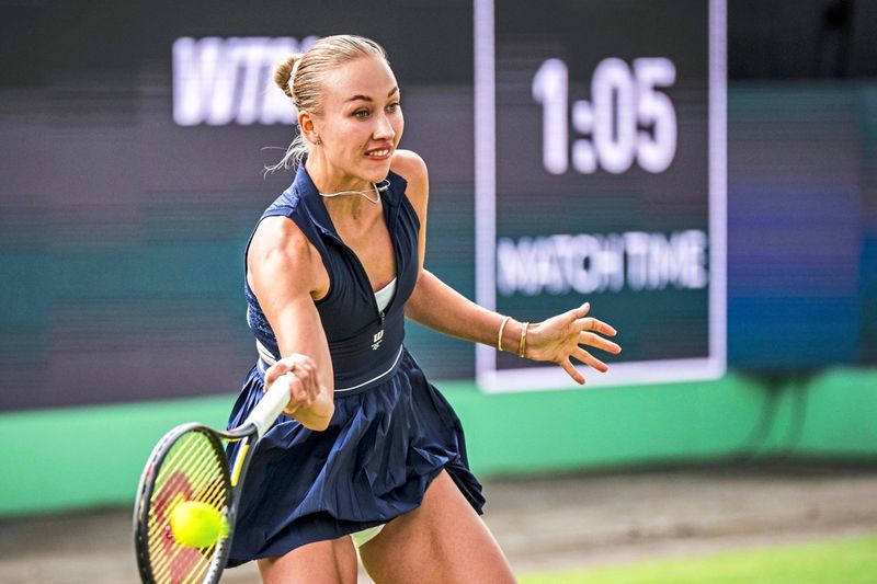 Potapova in 's-Hertogenbosch mit Mühe in zweiter R