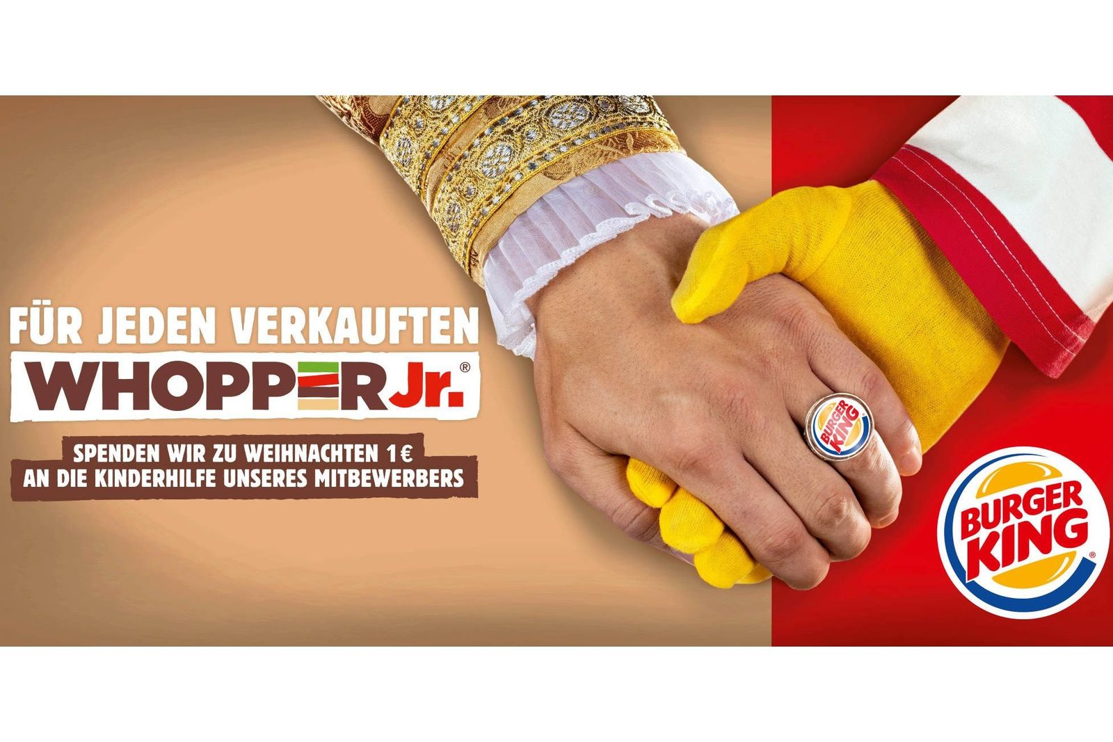 BURGER KING® schließt Weihnachtsfrieden Lifestyle derStandard.at