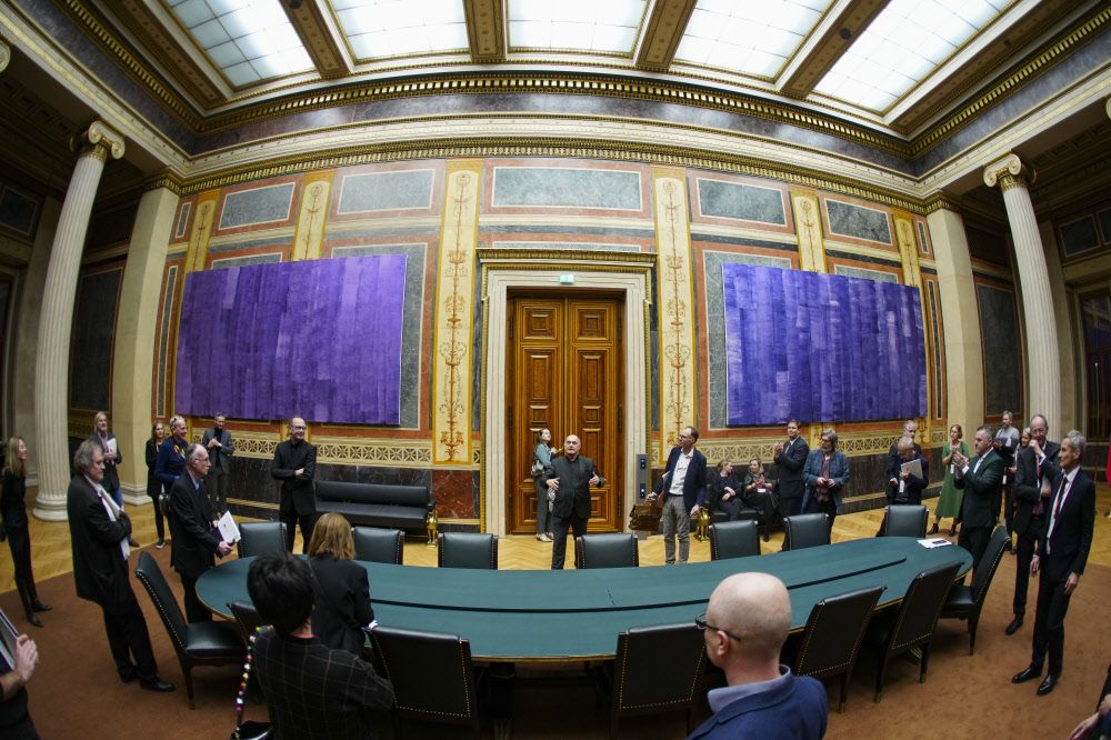 Wiedereröffnung des Parlaments Kunstwerke, die an die Substanz gehen