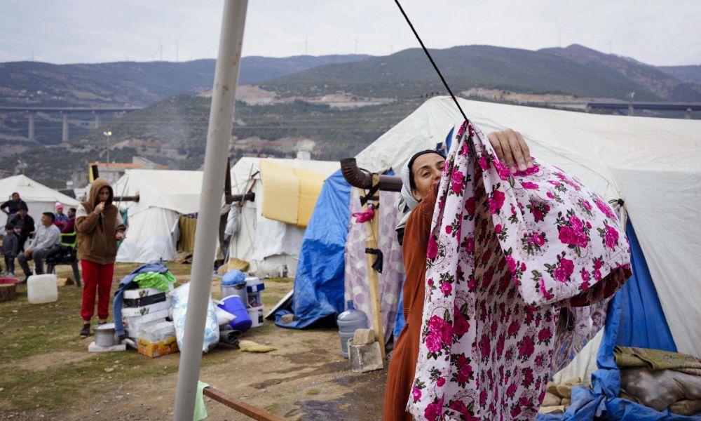 EULuftbrücke für Syrien Erste Flugzeuge gelandet Syrien