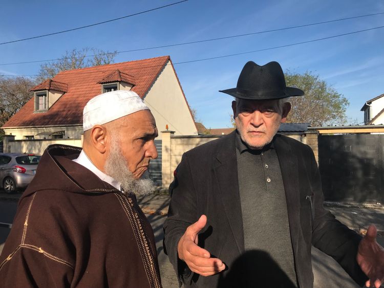 Imam Mouloud al-Ouassia und Rabbiner Michel Serfaty