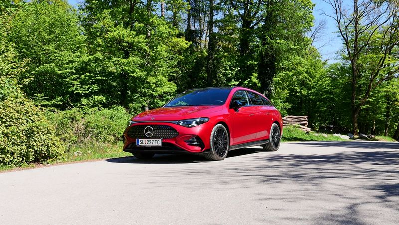 Erste Tuchfühlung mit dem Mercedes CLA 350 4matic Shooting Brake