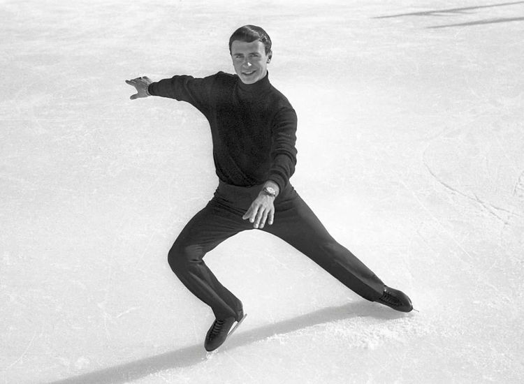 Emmerich Danzer Eiskunstlauf-WM 1966 in Davos