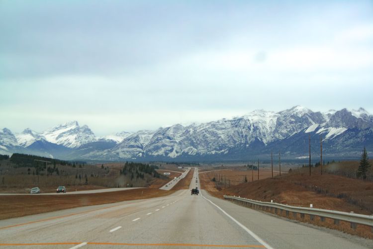 Mitten durch Kanada führt dieser Highway.