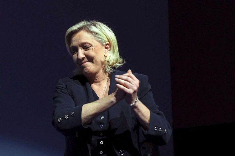 Hat in Frankreich die erste Wahlrunde gewonnen: Marine Le Pens Partei Rassemblement National.