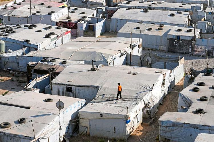 Ein Flüchtlingslager im Libanon.