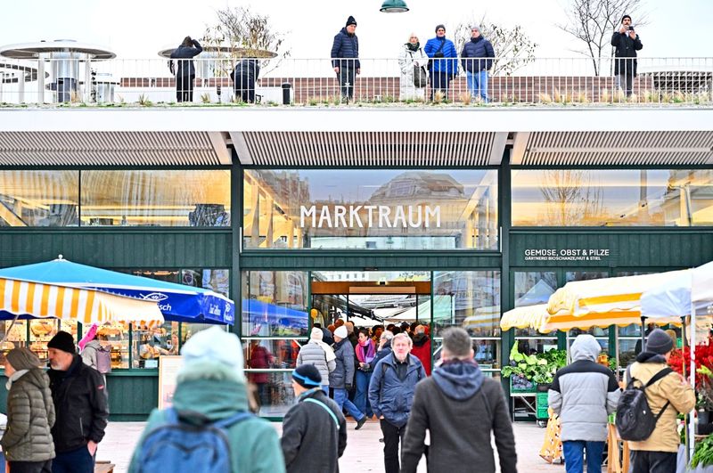 Neue Halle eröffnet: Wiener Naschmarkt jetzt mit "Marktraum"