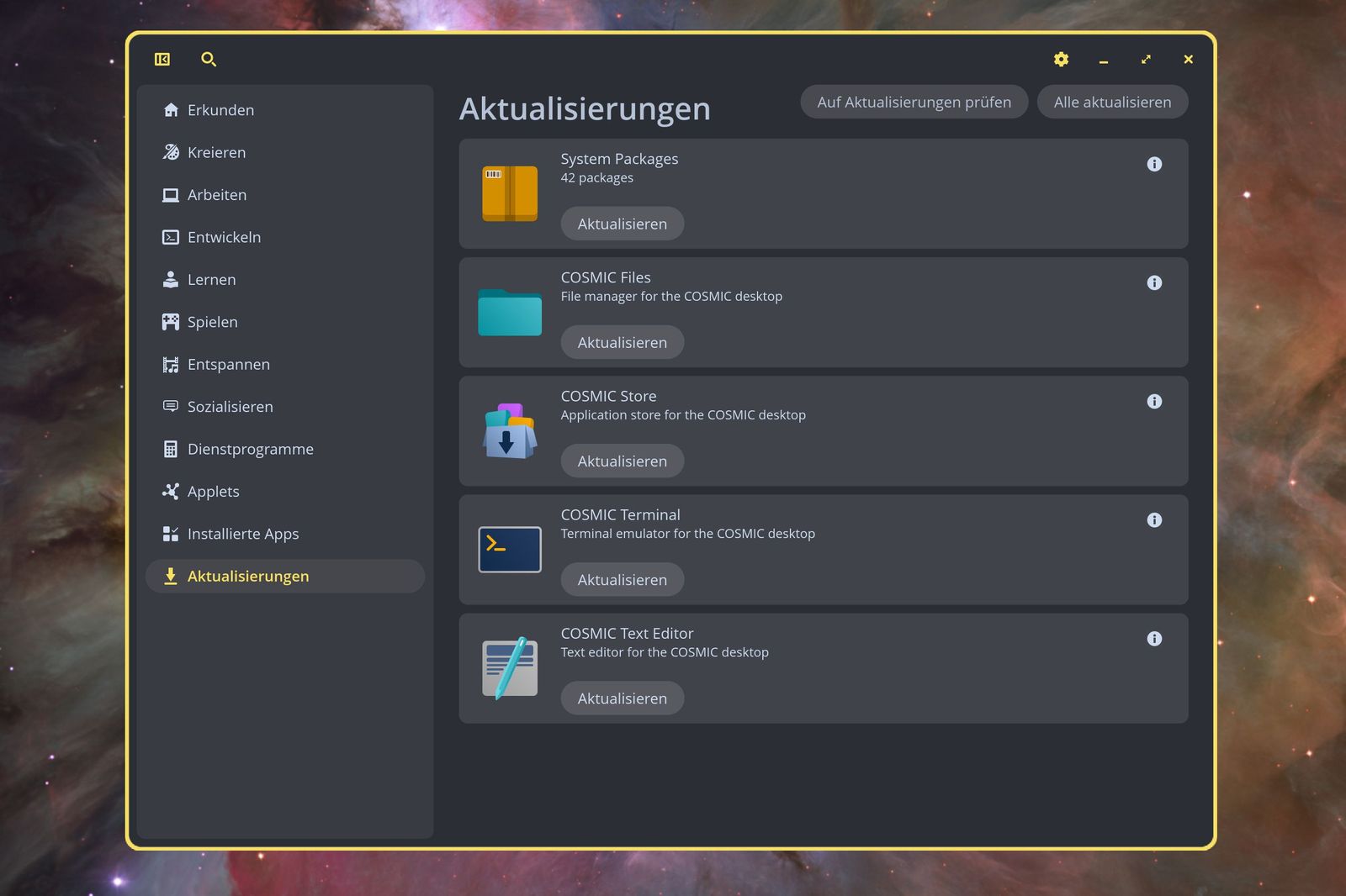 Cosmic: Ein neuer Start für den Linux-Desktop - Innovationen ...