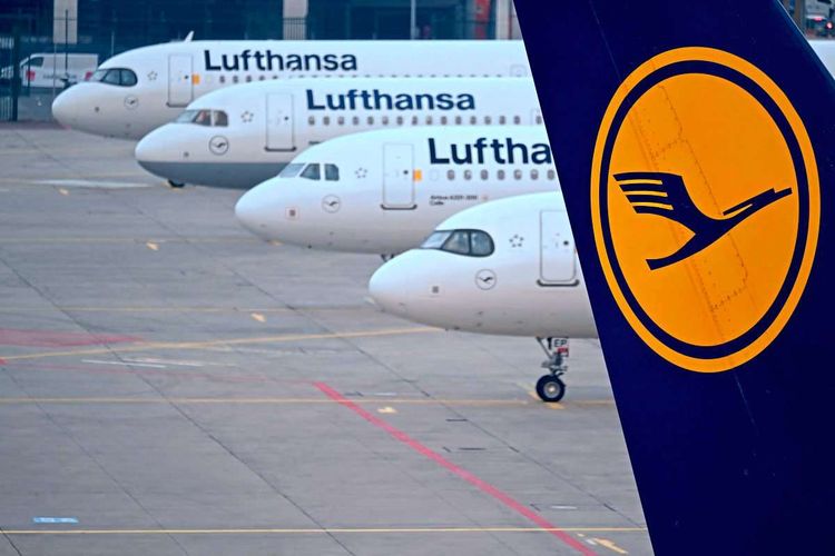 Lufthansa-Flugzeuge.