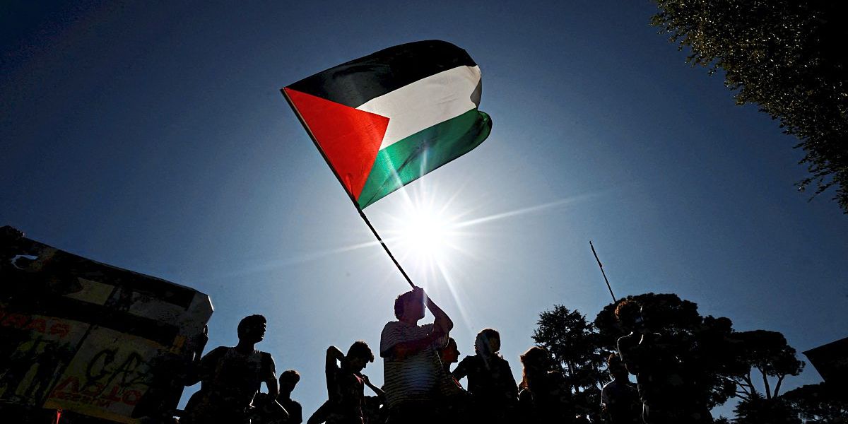 Palästina Fahne in allen Standardgrößen