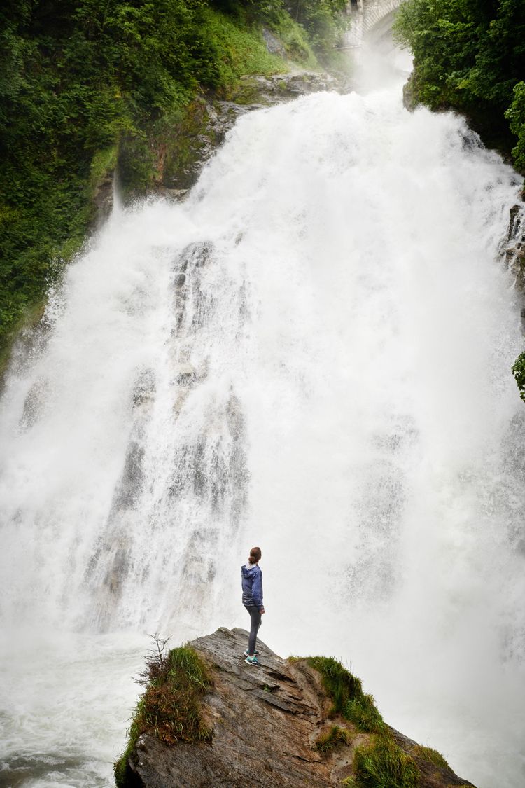 Gasteiner Wasserfall Gischt, Bad Gastein, 2021, Wasserfall, Wandern, Sommer