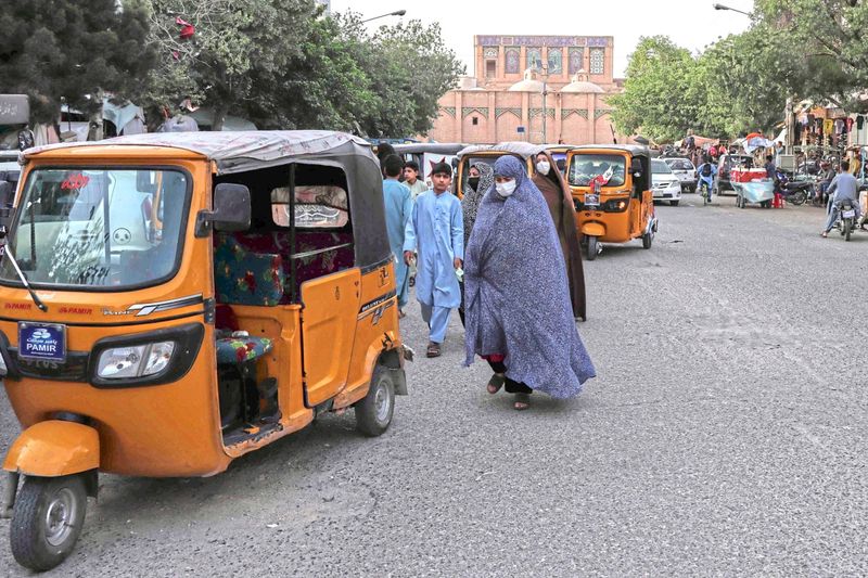 Demonstration für Frauenrechte in Afghanistan gewa