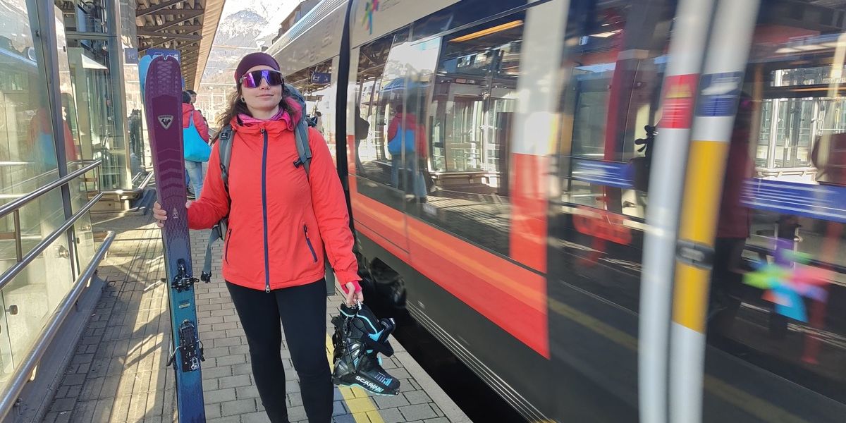 Mit öffentlichen Verkehrsmitteln zur Skitour