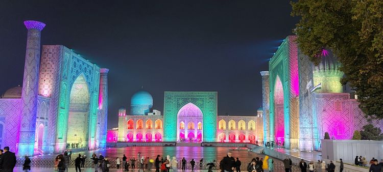 Registan-Platz oder doch ein Märchen aus 1001 Nacht? … bezauberndes, beeindruckendes Samarkand in Usbekistan