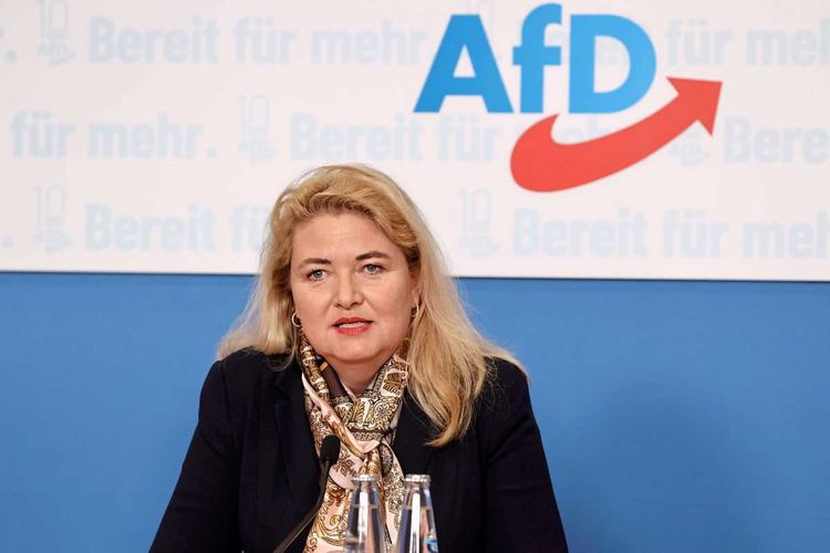 Kristin Brinker ist die Fraktionsvorsitzende der AfD in Berlin.